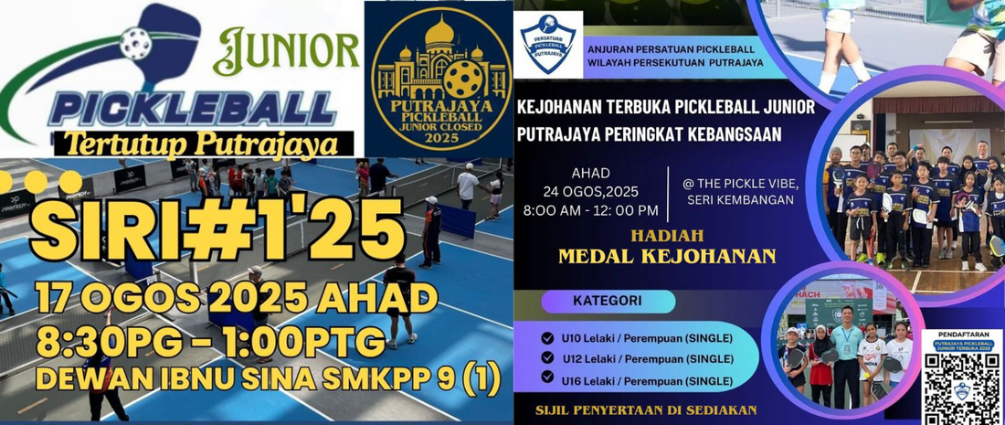 Putrajaya Gears Up for Two Exciting Junior Pickleball Championships This August