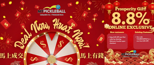 Deal Now, Huat Now: MyPickleball’s Chinese New Year Angpow Promotion