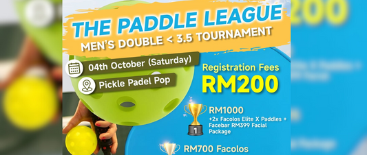 The Paddle League: Men’s Double < 3.5 Tournament