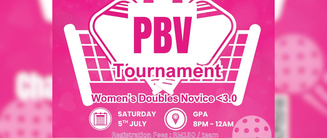 Pickleball Vibes Tournament Women’s Doubles Novice <3.0