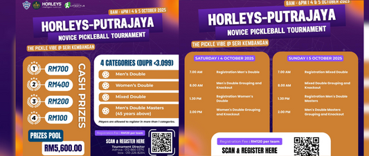 Horleys Putrajaya Novice Pickleball Tournament