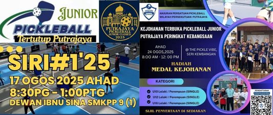 Putrajaya Gears Up for Two Exciting Junior Pickleball Championships This August